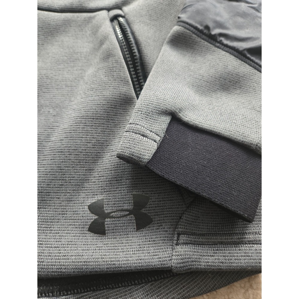 Boy's Youth Under Armour Cold Gear Storm Loose Full-Zip Jacket Size‎ Medium - Picture 4 of 6